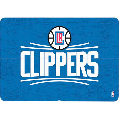 NBA Los Angeles Clippers Distressed Blue Surface Laptop Studio Skin
